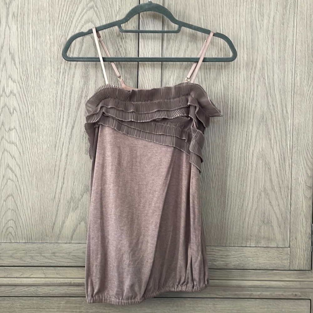 Victorias Secret Pleated detail knit bubble top, Size S